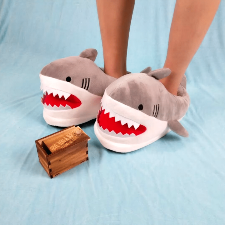 Chaussons animal requin XXL 6 Chaussons animal requin XXL 6