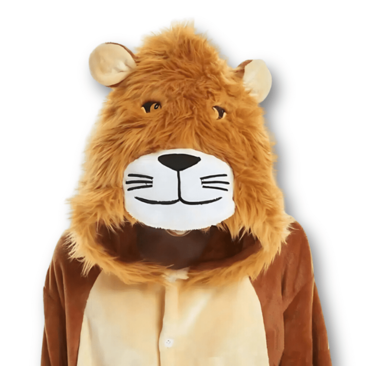 Combinaison pyjama adulte lion 4 Combinaison pyjama adulte lion 4