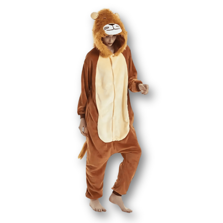 Combinaison pyjama adulte lion 5 Combinaison pyjama adulte lion 5