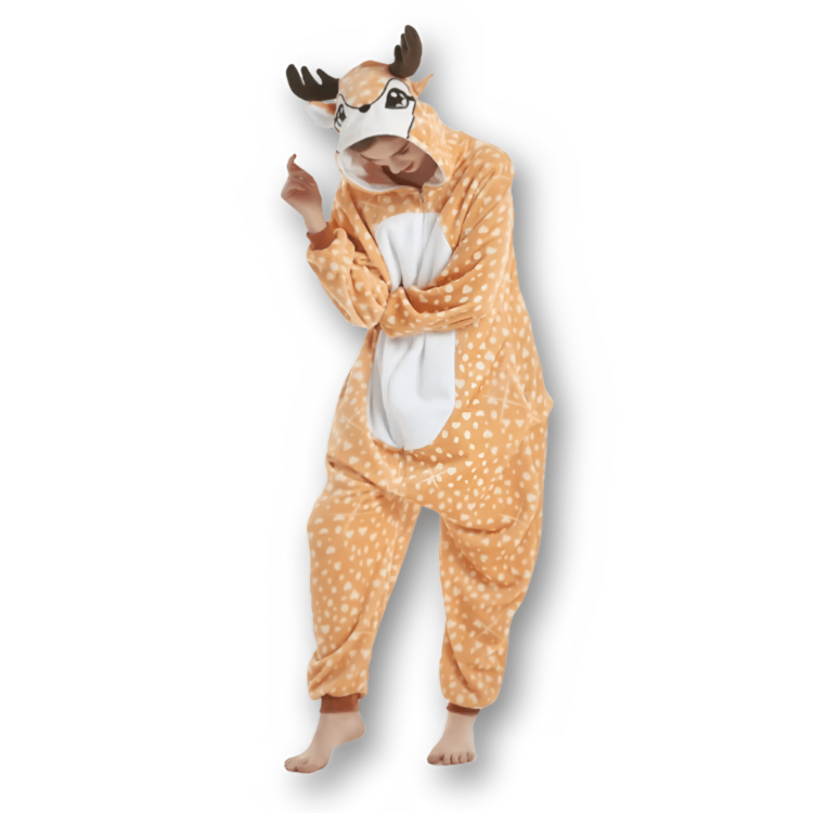 Combinaison pyjama femme renne 2 Combinaison pyjama femme renne 2