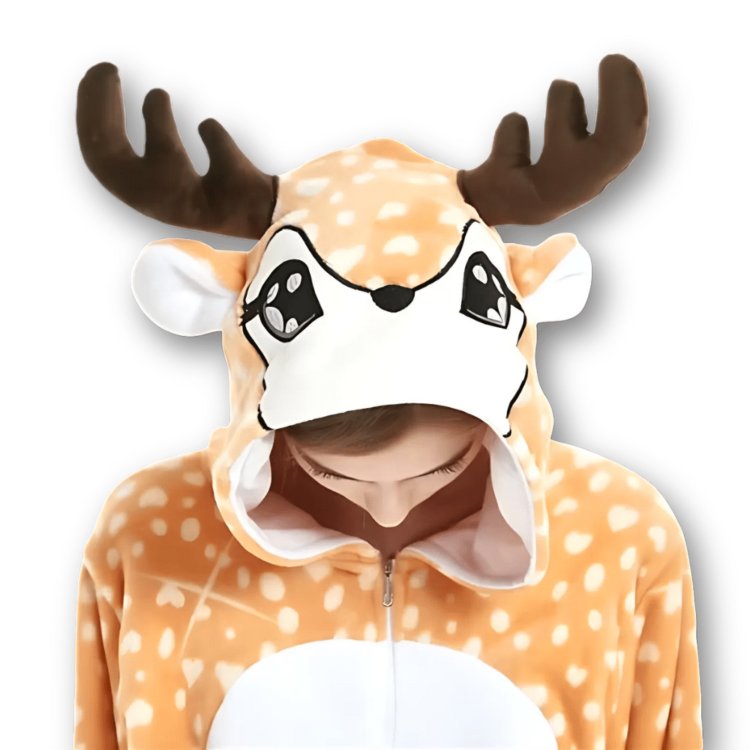 Combinaison pyjama femme renne 3 Combinaison pyjama femme renne 3