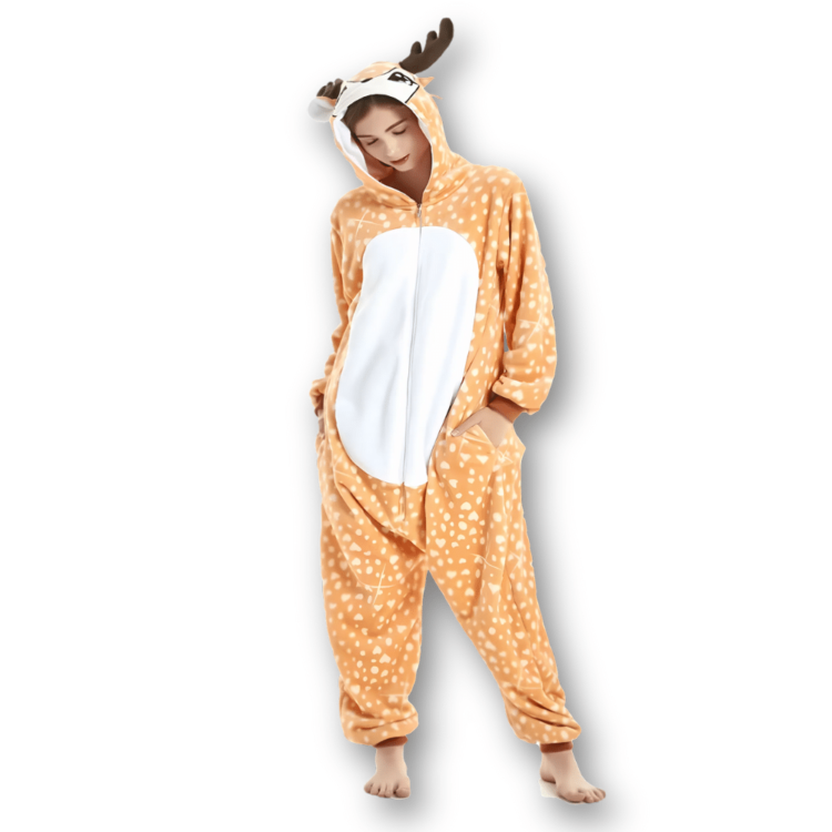 Combinaison pyjama femme renne 4 Combinaison pyjama femme renne 4
