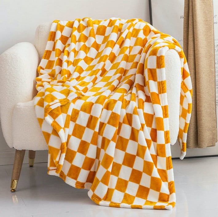 Plaid jaune Plaid jaune