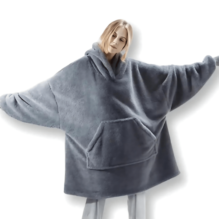 Sweat plaid capuche uni 5 Sweat plaid capuche uni 5