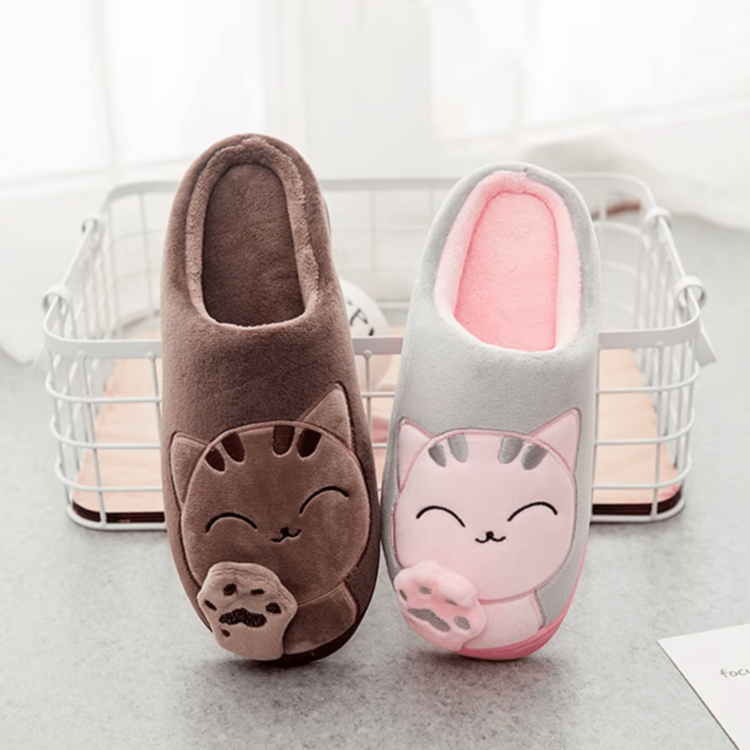 Chaussons femme confort chat welcome home 4 Chaussons femme confort chat welcome home 4