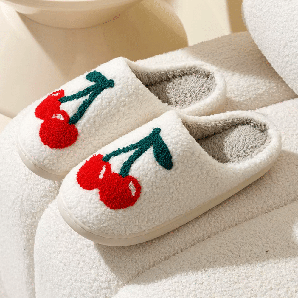 Chaussons Hiver Femme Motif Panda – Doux, Chauds, Semelle Souple – Pour Intérieur Et Extérieur