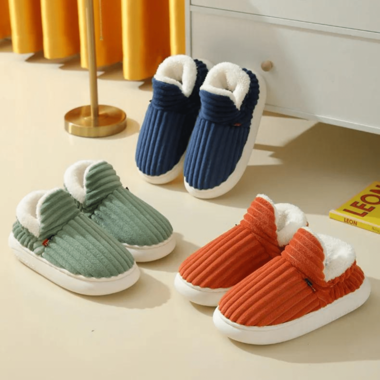 Chaussons striés ultra-confort 13 Chaussons striés ultra-confort 13