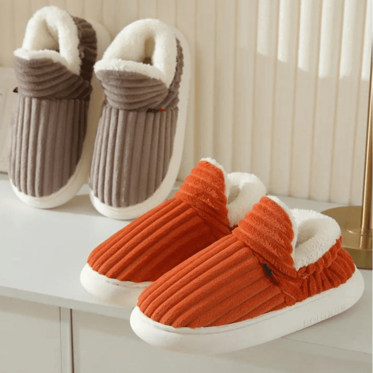 Chaussons striés ultra-confort 9 Chaussons striés ultra-confort 9