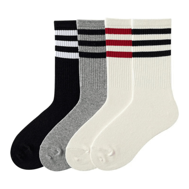 Chaussettes Bande de sportifs lot de 3 paires 3 Chaussettes Bande de sportifs lot de 3 paires 3