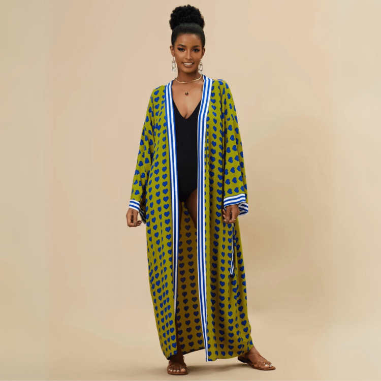 Kimono de plage femme Summer Love 2 Kimono de plage femme Summer Love 2