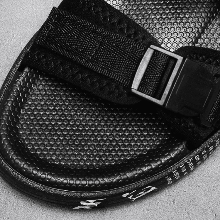 Sandales confort noires Clip & Go 7 Sandales confort noires Clip & Go 7