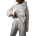 Ensemble de jogging femme épais Confort Maximum blanc