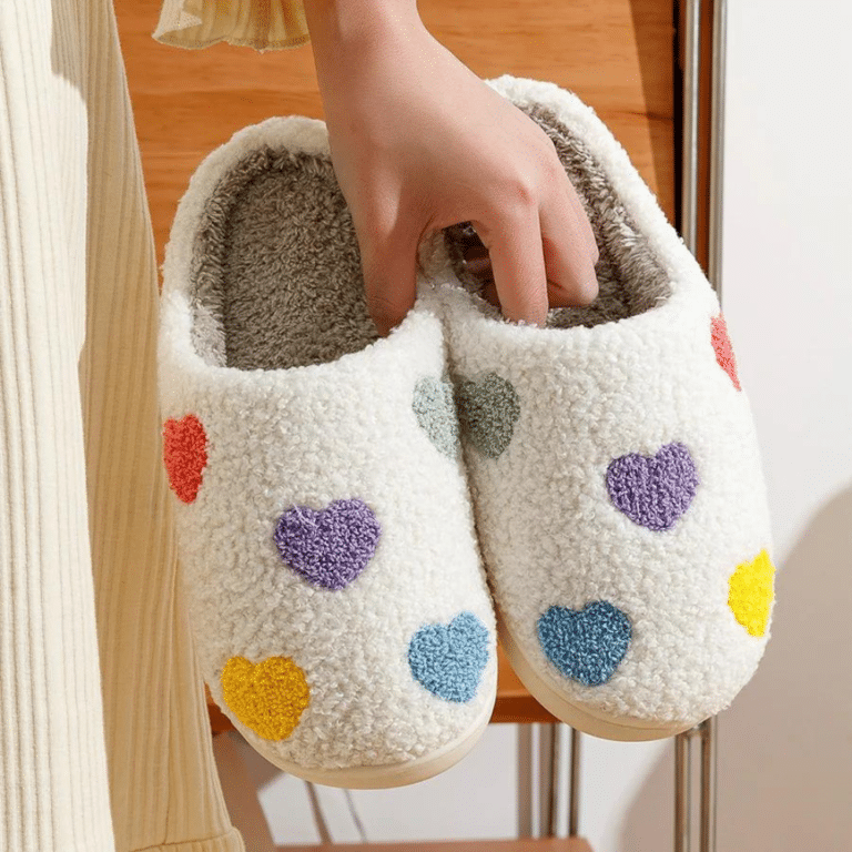 Pantoufles De Noël Pour Femme – Chaussons Doux Antidérapants, Motif Animé Mignon