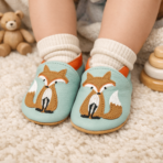 Chaussons bébé anti-bruit Petite Ménagerie