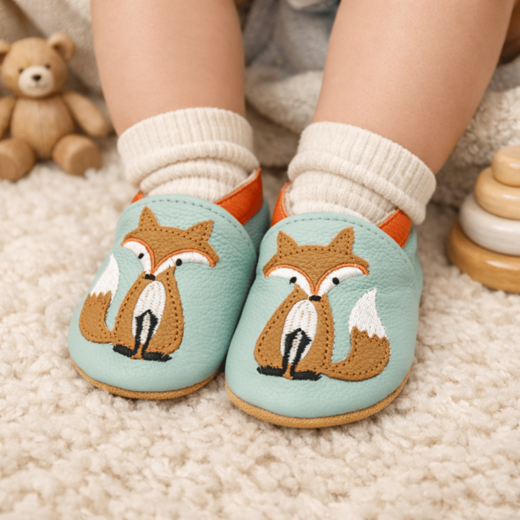 Chaussons bébé anti-bruit Petite Ménagerie 1 Chaussons bébé anti-bruit Petite Ménagerie