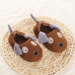 Petits chaussons anti-bruit Chiot Rigolo 2