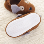 Petits chaussons anti-bruit Chiot Rigolo 5