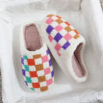 Chaussons pour femme Damier 3