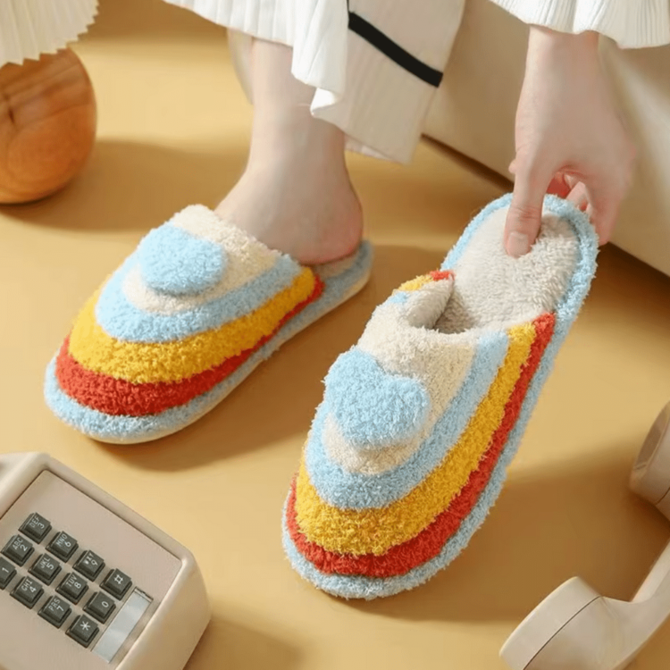 Chaussons femme confortables Color Love 3 Chaussons femme confortables Color Love 3